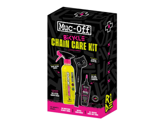 Muc-Off Bicycle Chain Care Kit – hochwertiges Pflegeset für Fahrradketten, inklusive Reiniger, Schmiermittel und Bürste, ideal für langlebige Kettenleistung, empfohlen bei Nubuk Bikes, praktische Größe für einfache Anwendung - Produktbild - 1