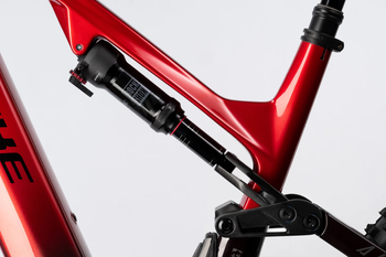 Haibike AllMtn CF 9 i800Wh 12S S1000 Eagle AXS red/black/platinum glänzend - Produktbild - 4