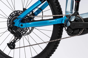Haibike AllTrail 10 E-Fully 29 Zoll mit Bosch CX und 800 Wh, Slate Blue / Blue / Black - Produktbild - 4