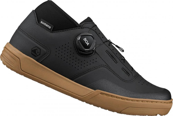 SHIMANO GF800, SCHUH, WOMEN, FLAT, BLACK/AMBER, GR. 37 - Produktbild - 1 SHIMANO GF800, SCHUH, WOMEN, FLAT, BLACK/AMBER, GR. 37 - Produktbild - 1