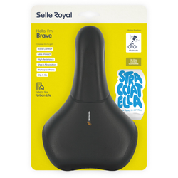 Selle Royal Fahrradsattel Brave Moderate Unisex - Stracciatella - Produktbild - 1
