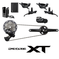 WXTDI212FACH175309454KOLBEN-21441137-21441137.jpg SHIMANO Gruppe XT DI2 12 Fach / Kurbellänge 175 mm, 30Z. / Kassette 9-45 - Produktbild - 1