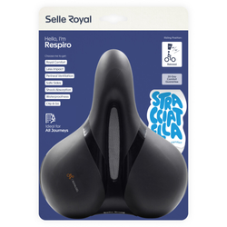 Selle Royal Respiro Relaxed Unisex Fahrradsattel Stracciatella - Produktbild - 1