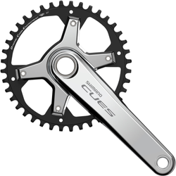 SHIMANO Kurbelgarnitur CUES FC-U6030-1 172,5mm 40Z silber - Produktbild - 1