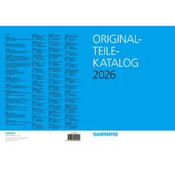 SHIMANO Originalteile Katalog (WOP) 2026 Deutsch - Produktbild - 1 SHIMANO Originalteile Katalog (WOP) 2026 Deutsch - Produktbild - 1