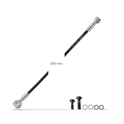 Ersatzleitung für Bosch ABS, VR, nehmerseitig, Länge 650mm, inkl.Zubehör (VE = 1 Stück) - Produktbild - 1 Ersatzleitung für Bosch ABS, VR, nehmerseitig, Länge 650mm, inkl.Zubehör (VE = 1 Stück) - Produktbild - 1