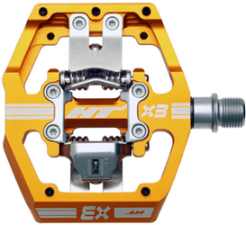 Pedale HT-X3 CNC Cromoly / 476 (Paar) g / orange - Produktbild - 1