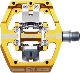 Pedale HT-X3 CNC Cromoly / 476 (Paar) g / gold - Produktbild - 1
