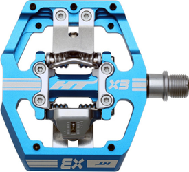 Pedale HT-X3 CNC Titanium / 413 (Paar) g / gold - Produktbild - 2