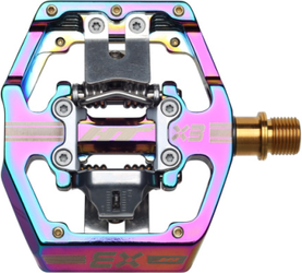 Pedale HT-X3 CNC Titanium / 413 (Paar) g / oilslick - Produktbild - 1