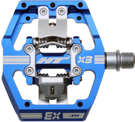 Pedale HT-X3 CNC Titanium / 413 (Paar) g / oilslick - Produktbild - 3