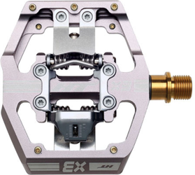 Pedale HT-X3 CNC Titanium / 413 (Paar) g / grau - Produktbild - 1