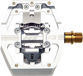 Pedale HT-X3 CNC Titanium / 413 (Paar) g / silber - Produktbild - 1