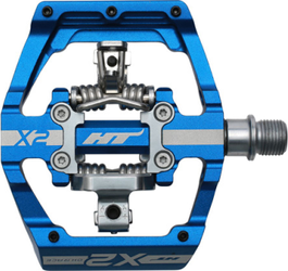 Pedale HT-X2 CNC Cromoly / 460 (Paar) g / Royalblau - Produktbild - 1