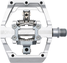 Pedale HT-X2 CNC Cromoly / 460 (Paar) g / silber - Produktbild - 1