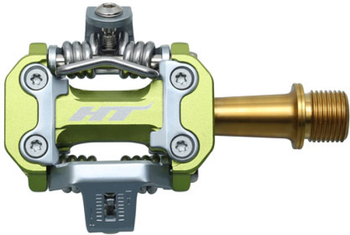 Pedale M2 CNC Titanium / 260 (Paar) g / Apfelgrün - Produktbild - 1