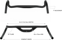 redshift-lenker-top-shelf-2-21443693.jpg Lenker Top Shelf 25° Flare 41 cm 70 mm Rise, 25° Flare schwarz - Produktbild - 3