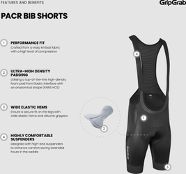 PACR Bib Shorts Trägerhose olivgrün / L - Produktbild - 8