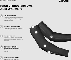 PACR Frühling-Herbst Übergangs Armlinge L - Produktbild - 5