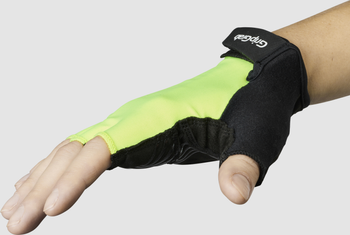 Womens Ride RC Max Gepolsterte Kurzfinger Sommer Handschuhe schwarz / S - Produktbild - 11