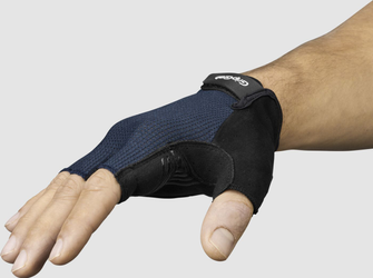 EXPLR RC MAX Gepolsterte Kurzfinger Sommer Handschuhe weiß / L - Produktbild - 11