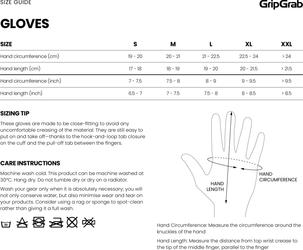 Vertical 2 InsideGrip Langfinger Sommer Handschuhe schwarz / XL - Produktbild - 6