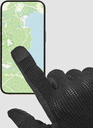 EXPLR RC Max Gepolsterte Langfinger Sommer Handschuhe schwarz / XXL - Produktbild - 12