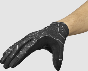 Rebel Langfinger Sommer Handschuhe schwarz / M - Produktbild - 12