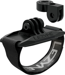 Lezyne LED-Helmhalterung GoPro,schwarz schwarz, enthält LED Adapter (Befestigungsschraube, Adapter, O-Ring) - Produktbild - 2