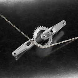 SRAM Eagle Transmission AXS Schaltgruppe 1987 Collection, limitierte Auflage, 12-fach, kabellos, 170 mm, Silber - Produktbild - 3