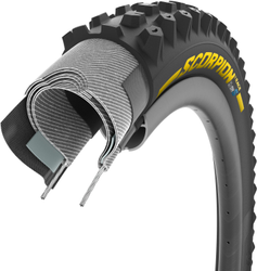 Pirelli Reifen Scorpion Race DH S 29 x 2.5, DualWALL+, 60 TPI SmartEVO DH, Yellow label, TLR - Produktbild - 3