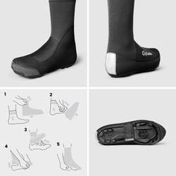 PACR Wasserdichte Winter Gravel Überschuhe XL - (44-45) - Produktbild - 12