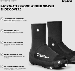 PACR Wasserdichte Winter Gravel Überschuhe XL - (44-45) - Produktbild - 13
