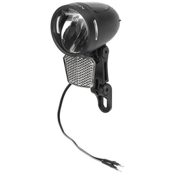 E-Bike-Scheinwerfer APOLLON E 80, E-25, M-Wave, schwarz, 80 lx, Messingschlager, 466141 - Produktbild - 1
