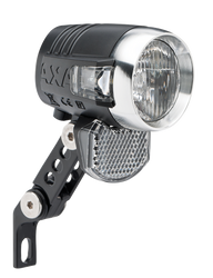 E-Bike-Scheinwerfer BLUELINE 50 E-Bike, E-25, AXA, schwarz, 50 lx, Axa, 93952095KB - Produktbild - 1