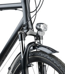 E-Bike-Scheinwerfer BLUELINE 50 E-Bike, E-25, AXA, schwarz, 50 lx, Axa, 93952095KB - Produktbild - 2
