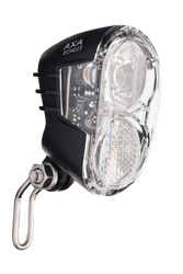 Dynamo-Scheinwerfer ECHO 15 Switch, AXA, schwarz, E-Bike ready, 15 lx, Axa, 93915395KB - Produktbild - 1
