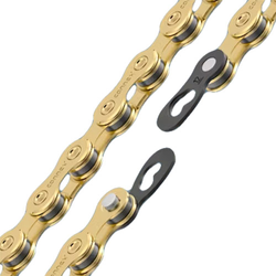 Kette 12sG 12-fach, 126 Glieder, Connex, Kettenschloss, 1/2"x11/128", gold, Connex, 2321-12SG-1260 - Produktbild - 1