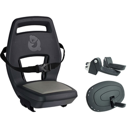 Kindersitz QIBBEL 6+ JUNIOR MIK-HD, für Gepäckträger, schwarz, bis 27 kg, Widek, Q350 - Produktbild - 1