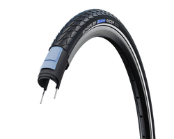 140-18-65002-4026495966962-1-21446185-21446185.png Schwalbe Marathon Racer 18 x 1,50 Drahtreifen, schwarz mit Reflexstreifen - Produktbild - 1