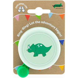 Kinderglocke Explorer Spiky Dino, Widek, Ø=64mm, grün, Widek, 005464 - Produktbild - 1