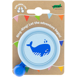 28-002-7-21446227-21446227.jpg Kinderglocke Explorer Splashy Whale, Widek, Ø=64mm, blau, Widek, 005468 - Produktbild - 1
