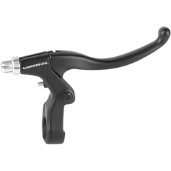 Bremshebel ASS 4-Finger rechts, Promax, V-Brake, schwarz, Messingschlager, 360065 - Produktbild - 1