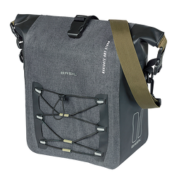 Seitentasche NAVIGATOR STORM M 12-15 Liter, Basil, MIK Hooks, schwarz, Basil, 18266 - Produktbild - 1