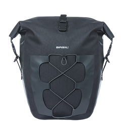 Seitentasche NAVIGATOR WATERPROOF L 25-31 L, Basil, MIK Hooks, schwarz, Basil, 18271 - Produktbild - 2