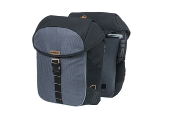 Doppeltasche MILES MIK 2.0 34 Liter, Basil, schwarz/grau, inkl. MIK 2.0-Adapterplatte, Basil, 18305 - Produktbild - 1 Doppeltasche MILES MIK 2.0 34 Liter, Basil, schwarz/grau, inkl. MIK 2.0-Adapterplatte, Basil, 18305 - Produktbild - 1