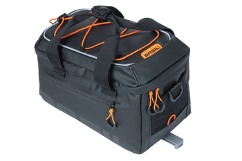 Gepäckträgertasche MILES TARPAULIN MIK 2.0 7 Liter, Basil, schwarz/orange, Basil, 18308 - Produktbild - 1