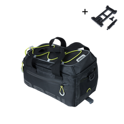 Basil Miles MIK 2.0 Gepäckträgertasche 7 Liter schwarz/lime - Produktbild - 1