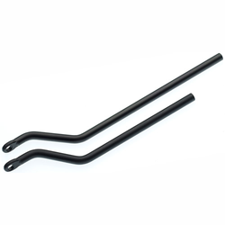 Racktime Befestigungsstrebe HR-Träger 240 mm Versatz 10 mm schwarz - Produktbild - 1 Racktime Befestigungsstrebe HR-Träger 240 mm Versatz 10 mm schwarz - Produktbild - 1