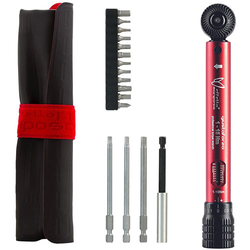 Präzisionsdrehmomentschlüssel GIUSTAFORZA Pro, Mariposa, 1-15 Nm, rot, inkl. Bitset + Tasche, Fasi, 303150019 - Produktbild - 1 Präzisionsdrehmomentschlüssel GIUSTAFORZA Pro, Mariposa, 1-15 Nm, rot, inkl. Bitset + Tasche, Fasi, 303150019 - Produktbild - 1
